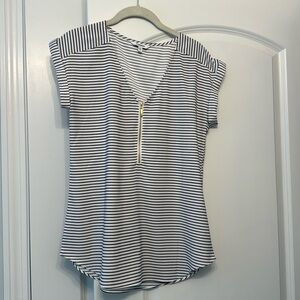Express stripe top size small